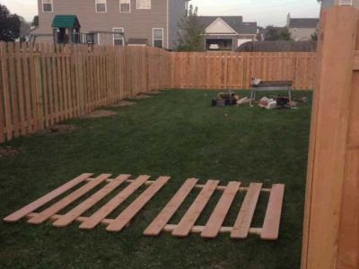 New Fence Installation